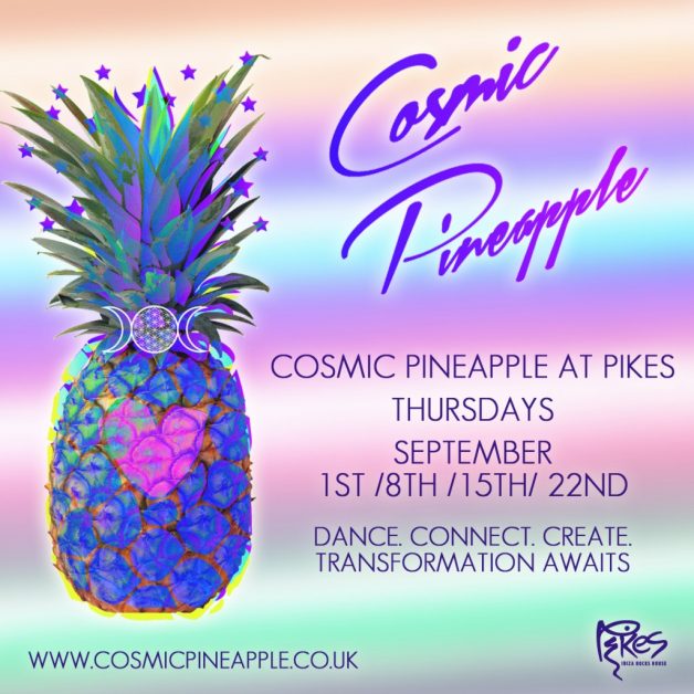 cosmic pineapple-in post